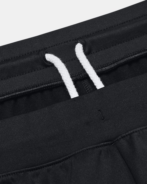 Men's Project Rock Knit Track Pants in Black image number 4